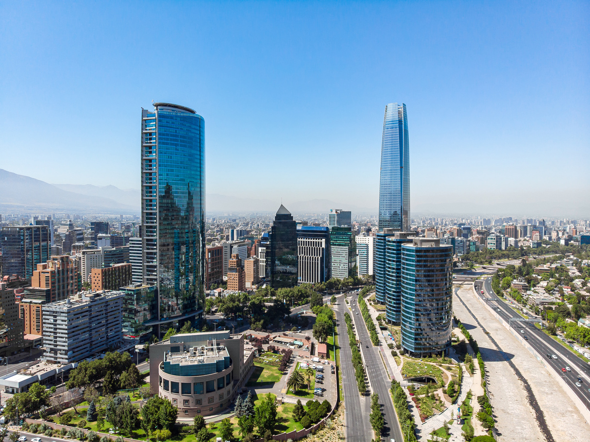 Santiago de Chile Financial District